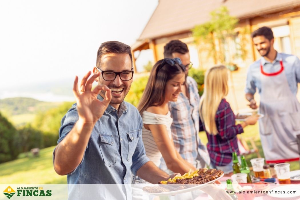 Áreas sociales y cocina para grupos